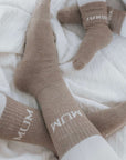 Organic MUM Socks - Oatmilk