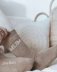 Organic MUM Socks - Oatmilk