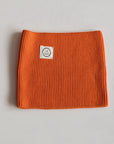 GOTS Organic Knit Scarf - Orange