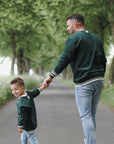 Family Sweatshirt - Vintage Green