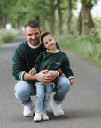 Family Sweatshirt - DAD - Vintage Green