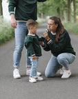 Family Sweatshirt - MUM - Vintage Green