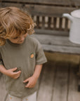 Organic Oversized Shirt - Khaki