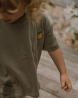 Organic Oversized Shirt - Khaki