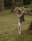 Organic Oversized Shirt - Khaki