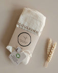Organic Socks - SCHOOL CHILD - Sand