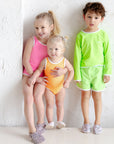 Sustainable Bathing Suit - Bright Orange