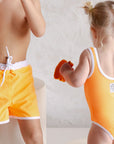 Sustainable Bathing Suit - Bright Orange