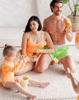 Sustainable MUM Bathing Suit - Bright Orange