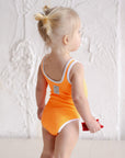 Sustainable Bathing Suit - Bright Orange