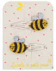 Hair Clips - Bumblebees