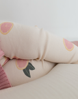 Organic Rib Leggings - Little Grapefruits