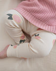 Organic Rib Leggings - Little Grapefruits