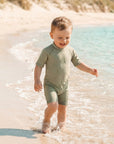 UV Romper - Khaki (UV Standard 801)