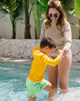 Sustainable Swimshort - Bright Green