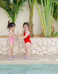 Sustainable Bathing Suit - Bright Pink