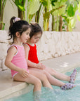 Sustainable Bathing Suit - Bright Pink