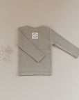 Organic Slim Longsleeve - Khaki