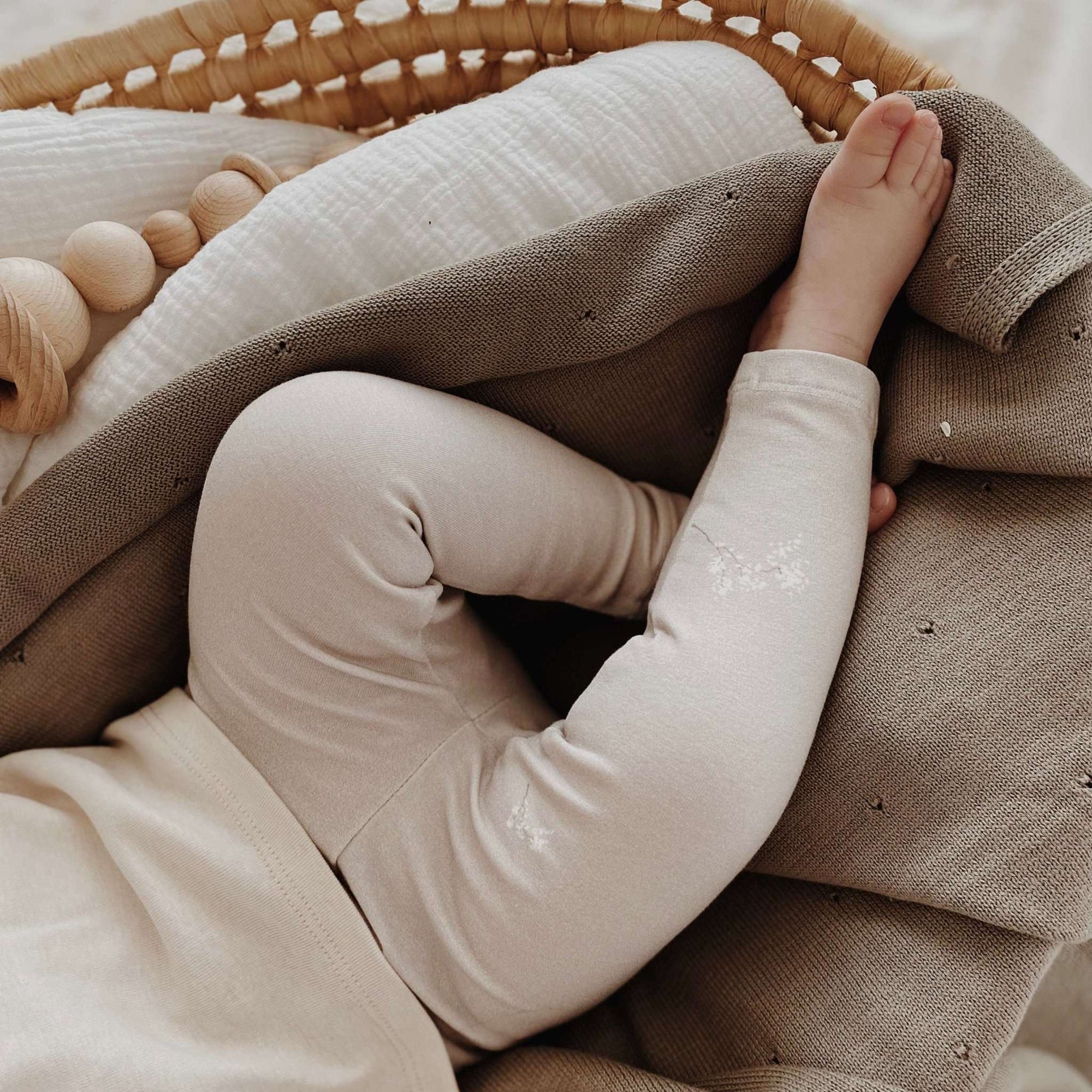 Kuschelig weiche Leggings aus GOTS-zertifizierter Bio-Baumwolle