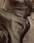 Organic Knit Blanket - Khaki - S A L E