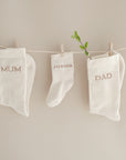 Organic Socks - DAD - Sand