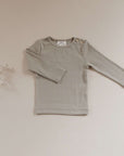 Organic Slim Longsleeve - Khaki - SALE