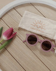 Sustainable Sunglasses - Mauve Rose