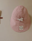 Organic Sun Hat - Dusty Rose - UPF 50+