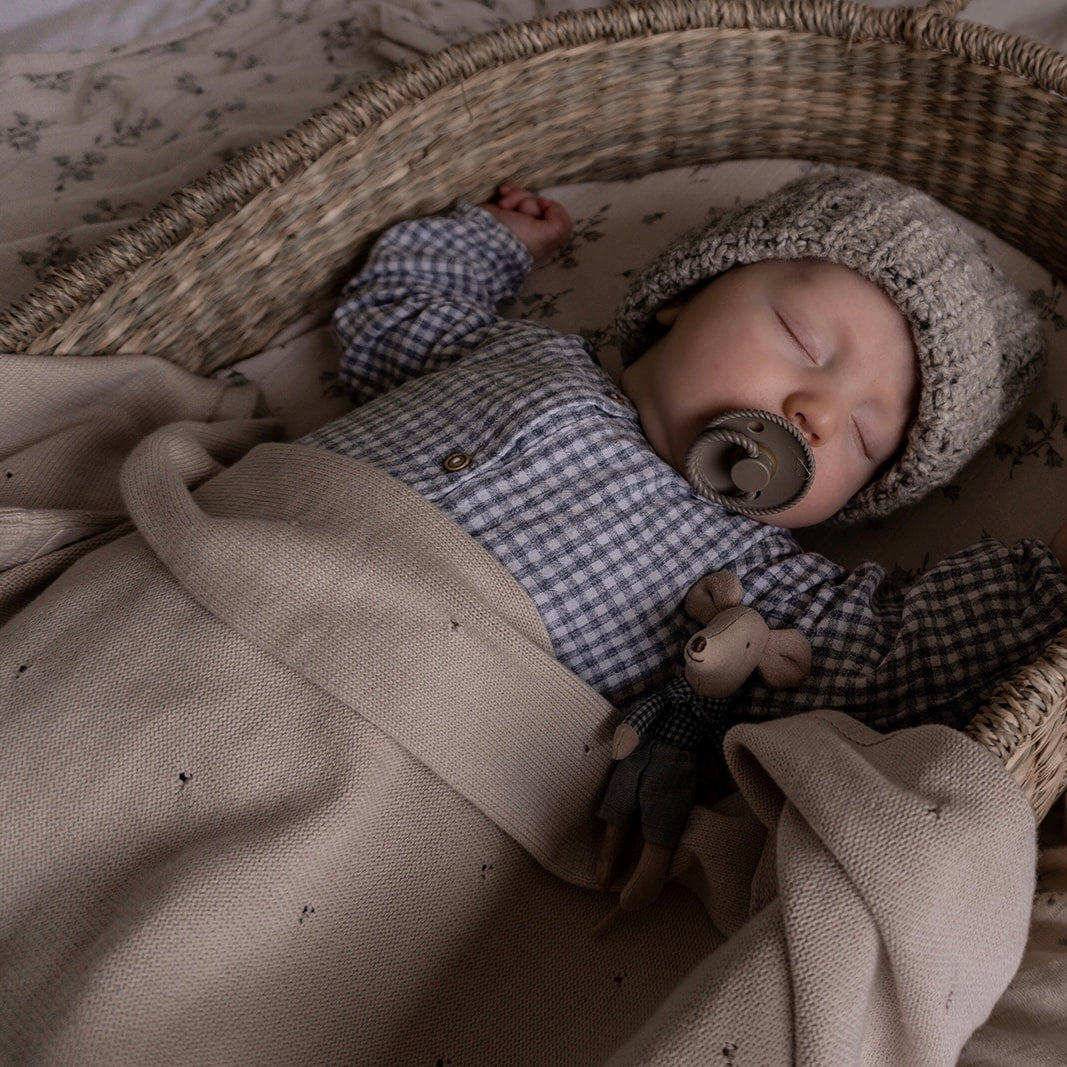 Decken aus gots zertifizierter bio baumwolle