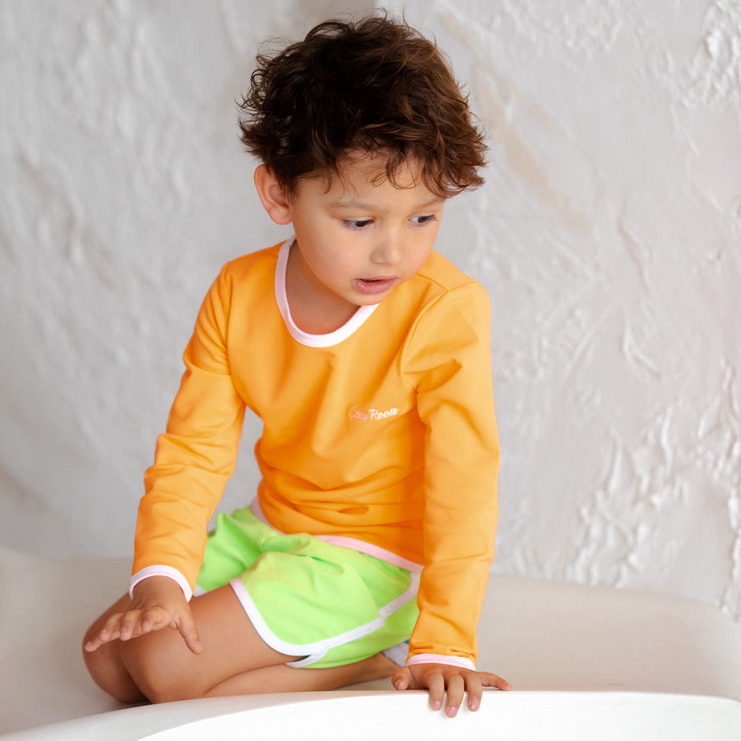 Sustainable UV Shirt - Orange (UV STANDARD 801)