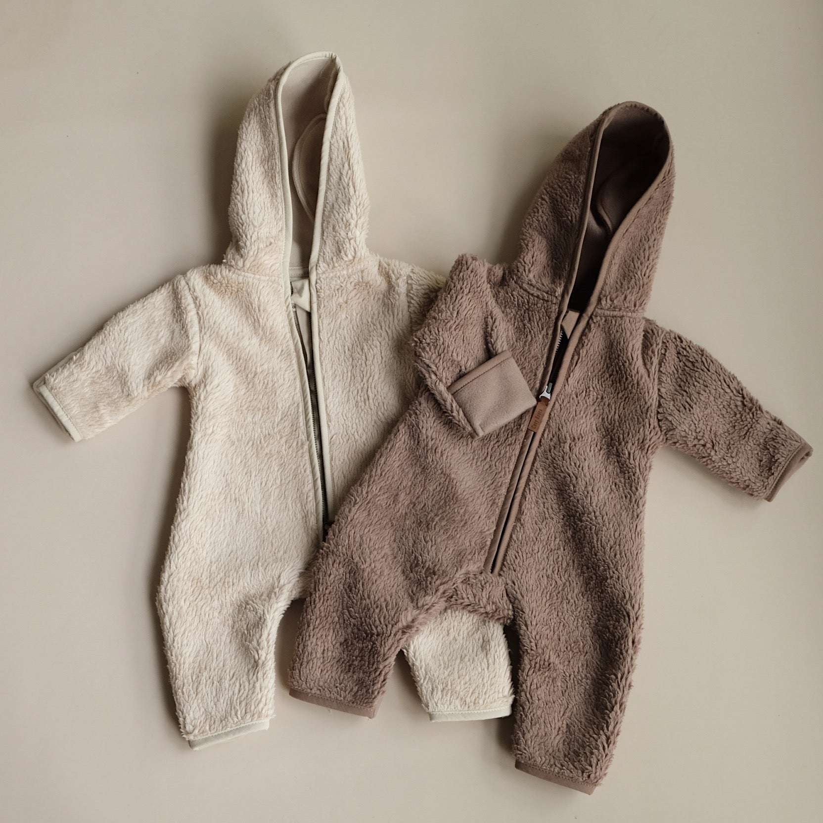 Organic Teddy Overall - Cream - SALE