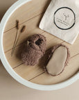 Organic Teddy Shoes - Mocha - SALE