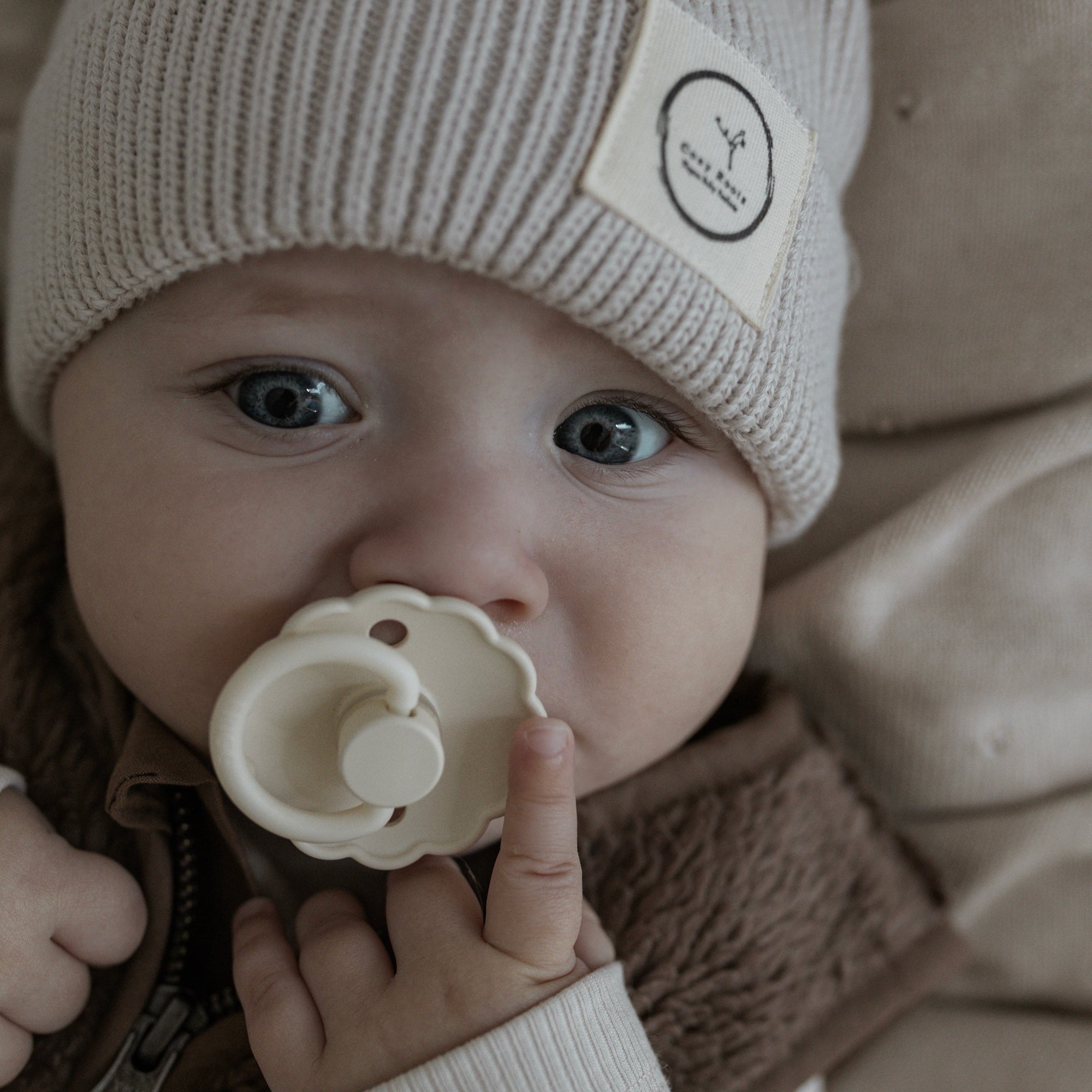 Organic Teddy Vest - Mocha