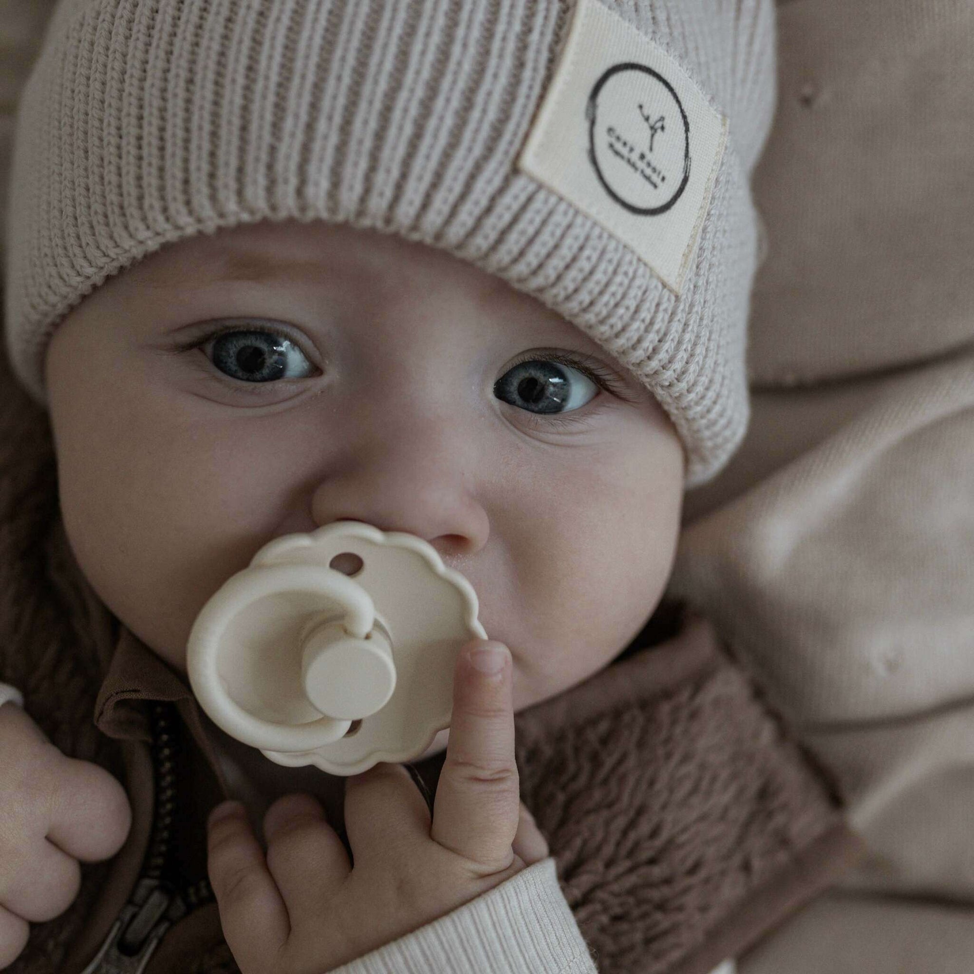 Organic Teddy Vest - Mocha - SALE