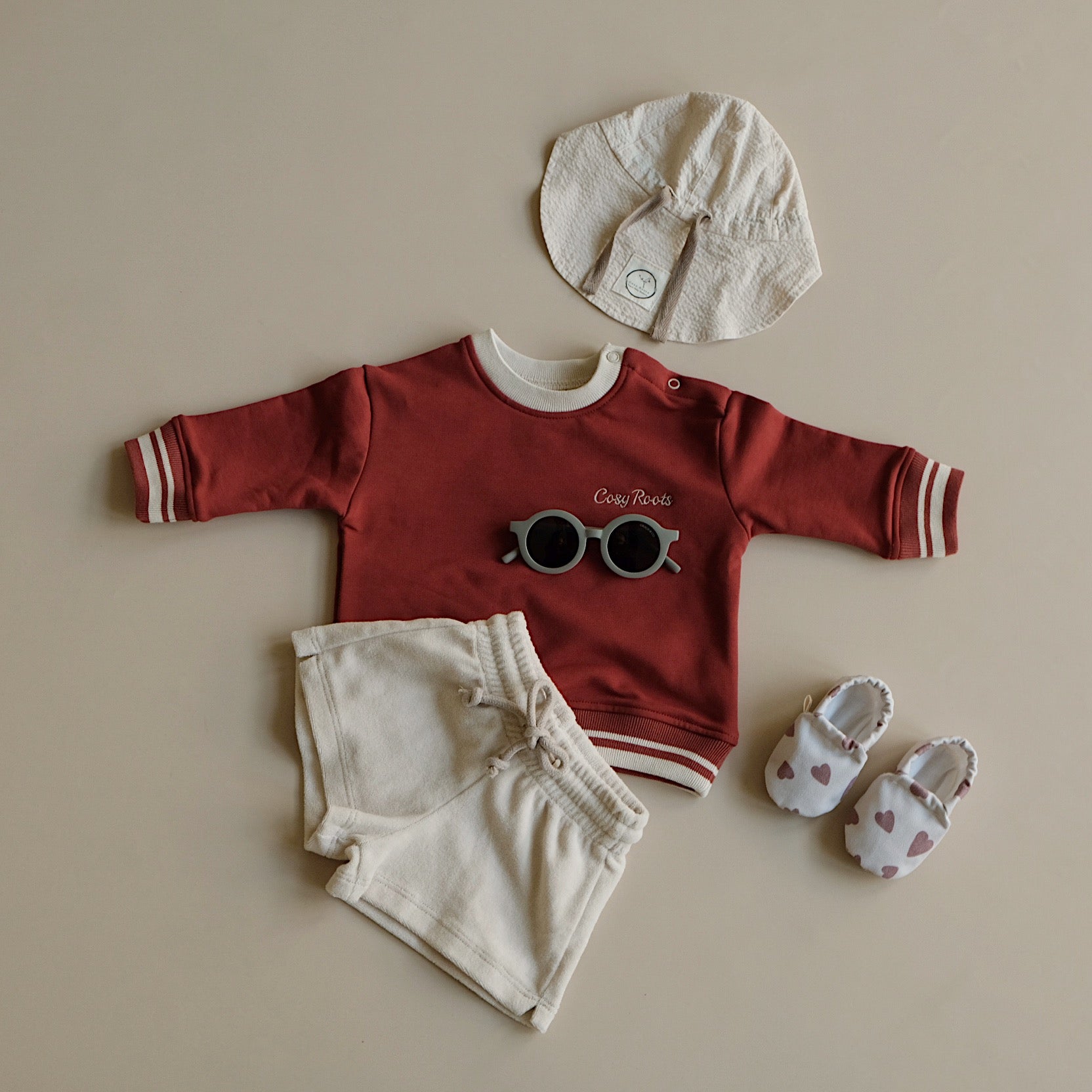 Family Sweatshirt - Vintage Red