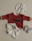 Family Sweatshirt - Vintage Red