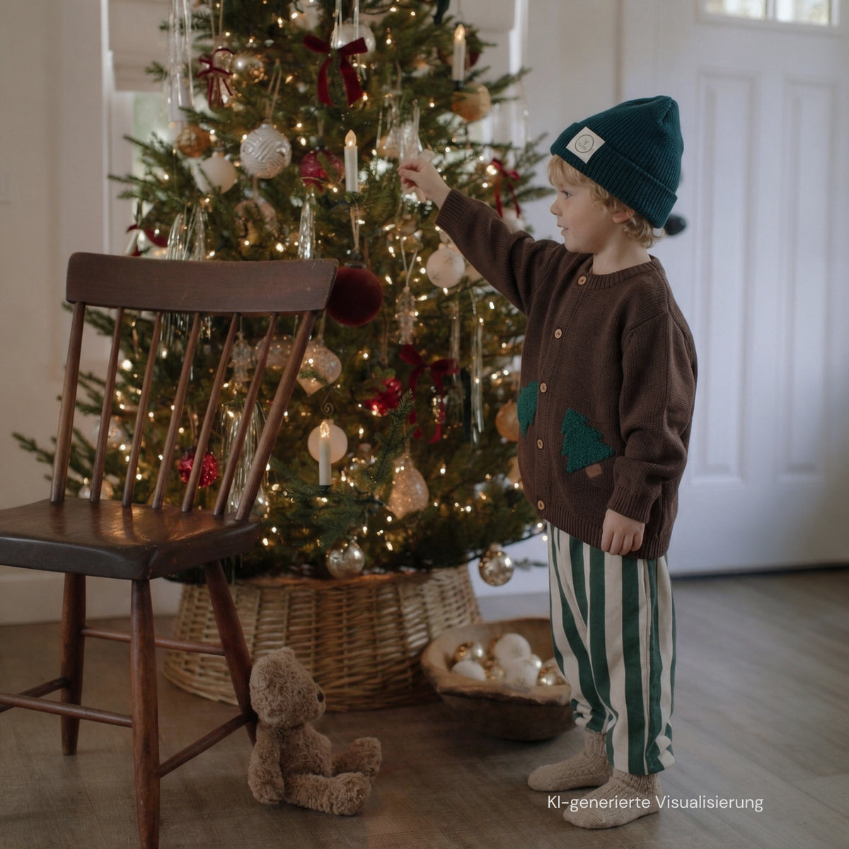 GOTS Organic Xmas Cardigan - Limited Edition &amp; Special Price!