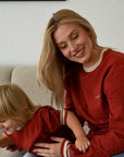 Family Sweatshirt - MUM - Vintage Red