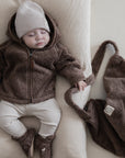Organic Teddy Mum Bag - Mocha
