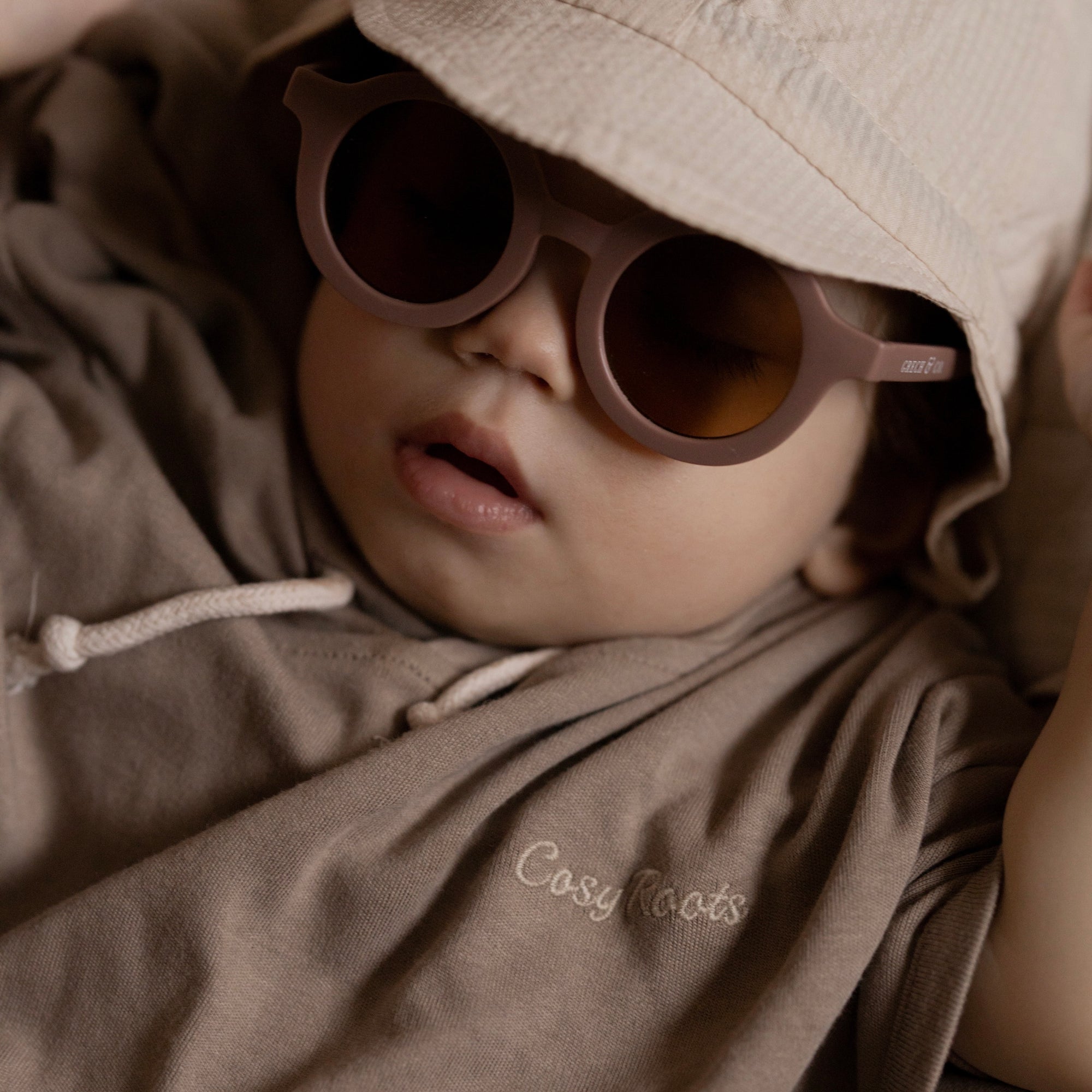 Organic UV Poncho - Caramel - UPF50+