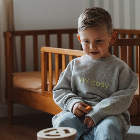 Family Sweatshirt - Grey Melange