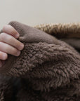 Organic Teddy Jacket - Mocha - SALE