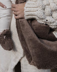 Organic Teddy Mum Bag - Mocha