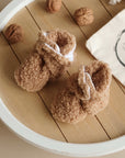 Teddy Booties - Caramel