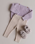 Organic Nicky Booties - Leo Macchiato