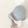 Organic Sun Hat - Blue Striped - UPF50+