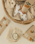 GOTS Organic Rib Beanie - Little Orange