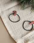 Hair Ties - Candy Cane - Pack of 2