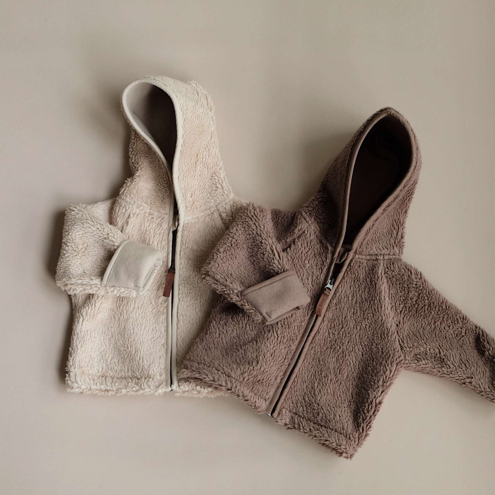 Organic Teddy Jacket - Mocha - SALE