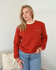 Family Sweatshirt - MUM - Vintage Red